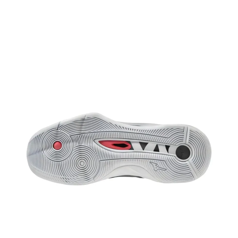 Mizuno Wave Momentum 2 Abrasion-Resistant Low-Top Training Shoes Women's Gray-3