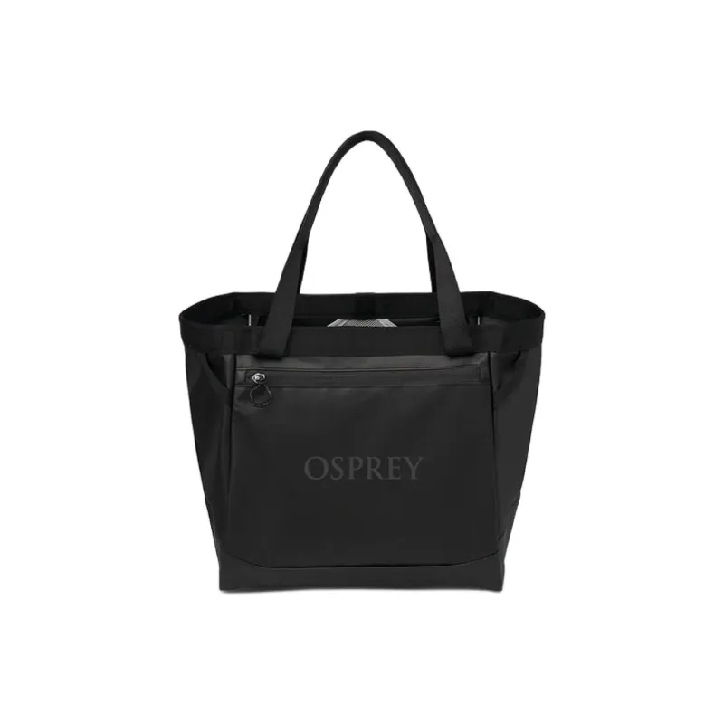OSPREY Nylon Tote Bag Shopping Bag Handbag Shoulder Bag Unisex Black-0