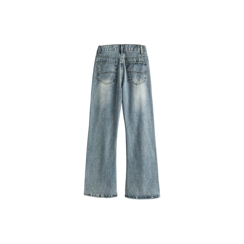 QOTRIOCK Jeans Unisex-3