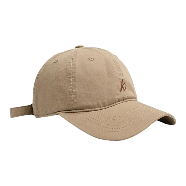 STUFFER 100% Cotton Wide Brim Large Face With Small Face Effect Baseball Cap Unisex-4