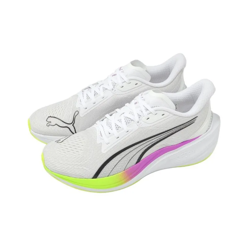 PUMA Darter Pro Durable Breathable Low-Top Running Shoes Unisex White-3