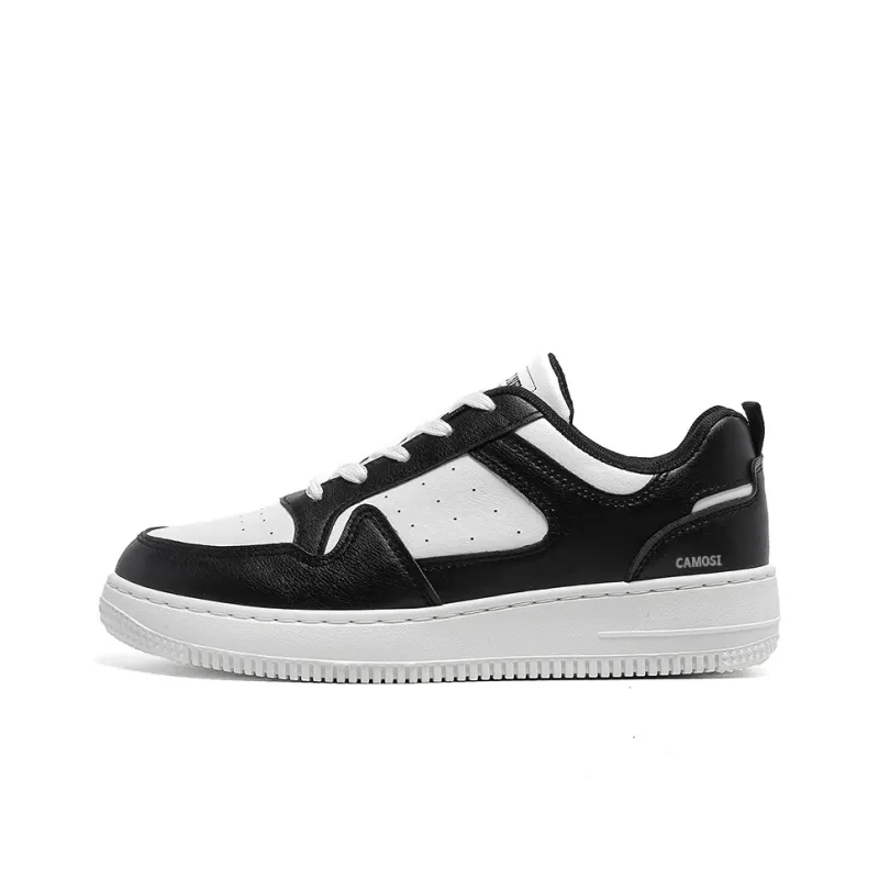 CAMOSI Slip Resistant Water Resistant And Wear Resistant Low Top Skateboard Shoes Men's-2