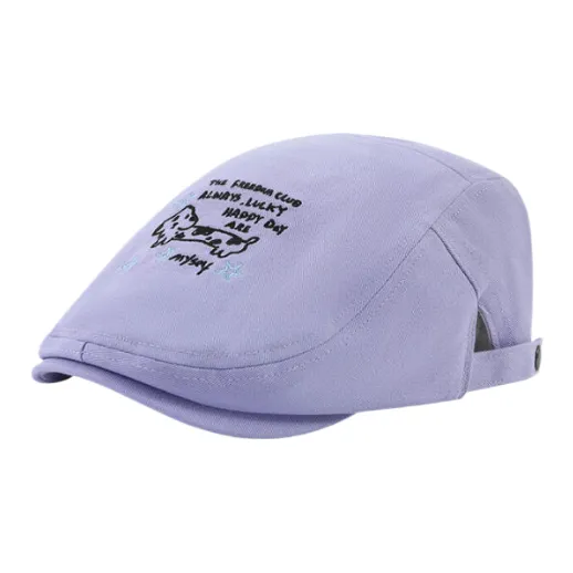STUFFER Cotton Reversed Beret Unisex-8