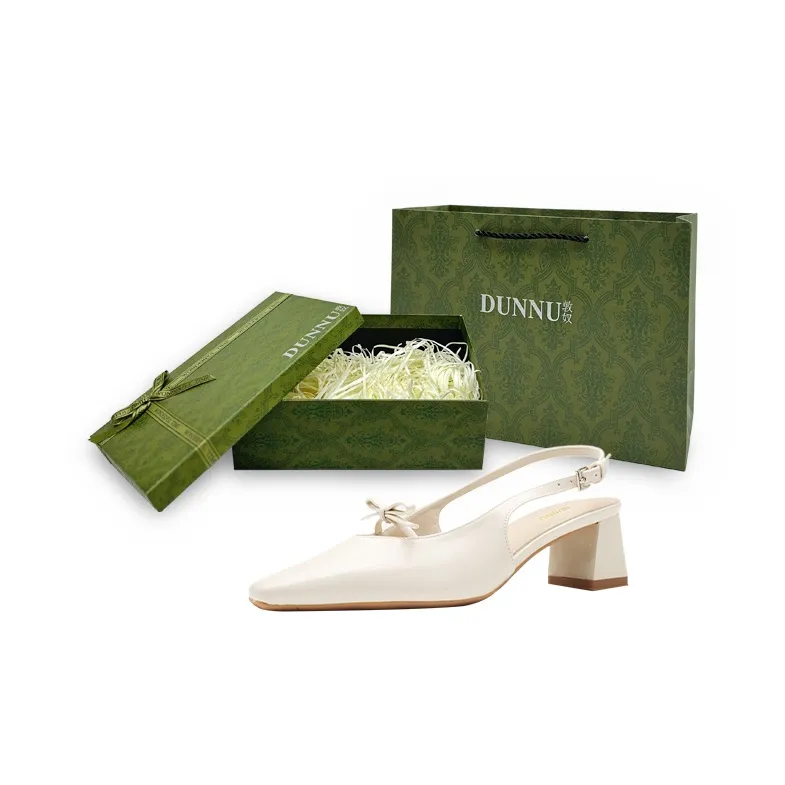 Dunnu Chunky Heel High Heels 5cm Women's-17