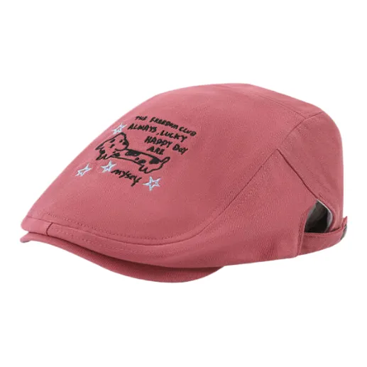 STUFFER Cotton Reversed Beret Unisex-1