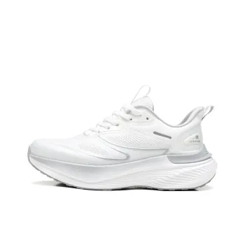 Meixi Breathable Lightweight Low Top Running Shoes Men's Ivory White
