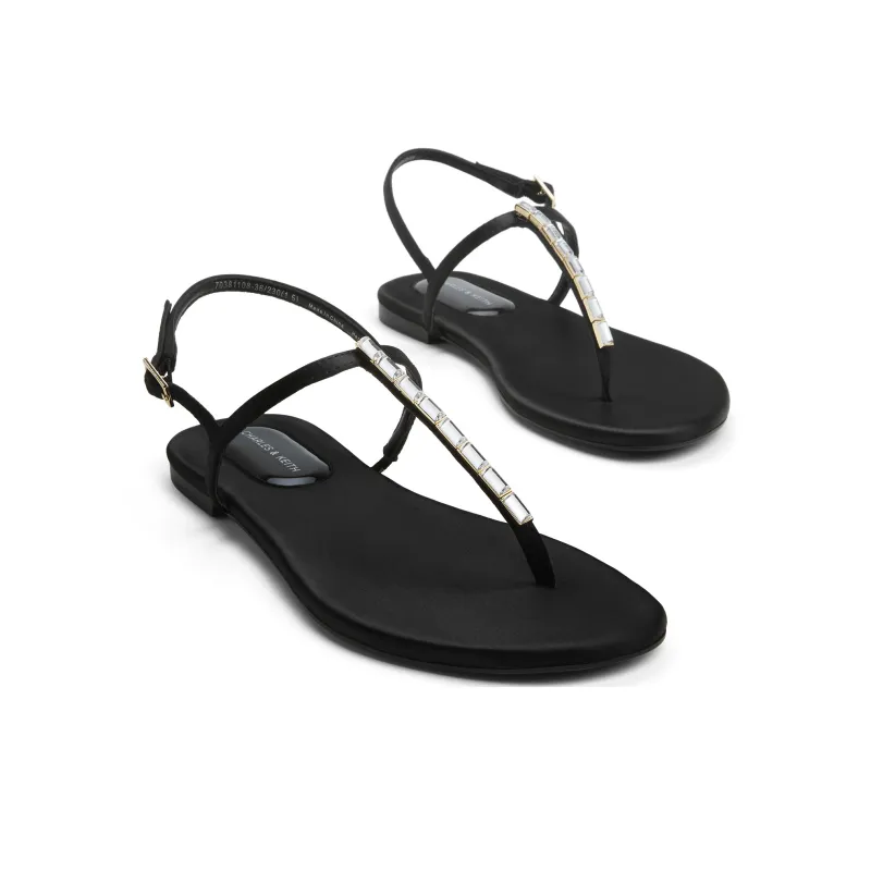 CHARLES&KEITH Small Ck One Strap Sandals Women's-6