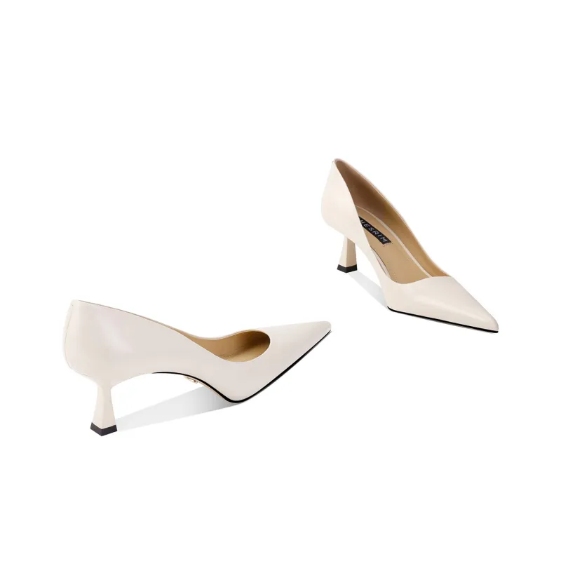 Shesrim Flared Heel High Heels Women's-5