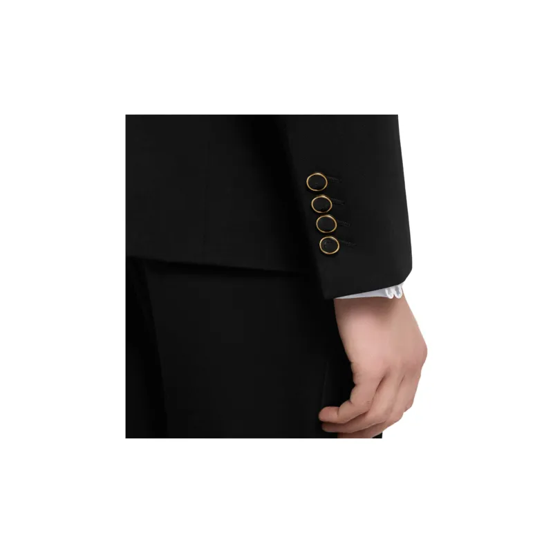 LOUIS VUITTON Single Breasted Tuxedo Jacket-4