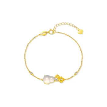 JUICY GRAPE Chalcedony Bracelets Unisex