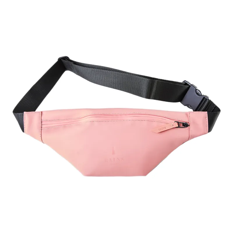 Rains Polyurethane Polyester Sports Bag Shoulder Bag Crossbody Bag Fanny Pack Sling Bag Small Size Unisex Multicolor-9