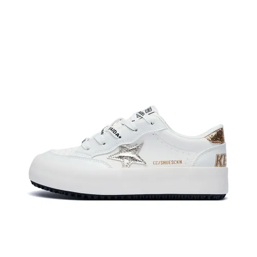 FCS Anti Slip Wear Resistant Low Top Skateboard Shoes Women's