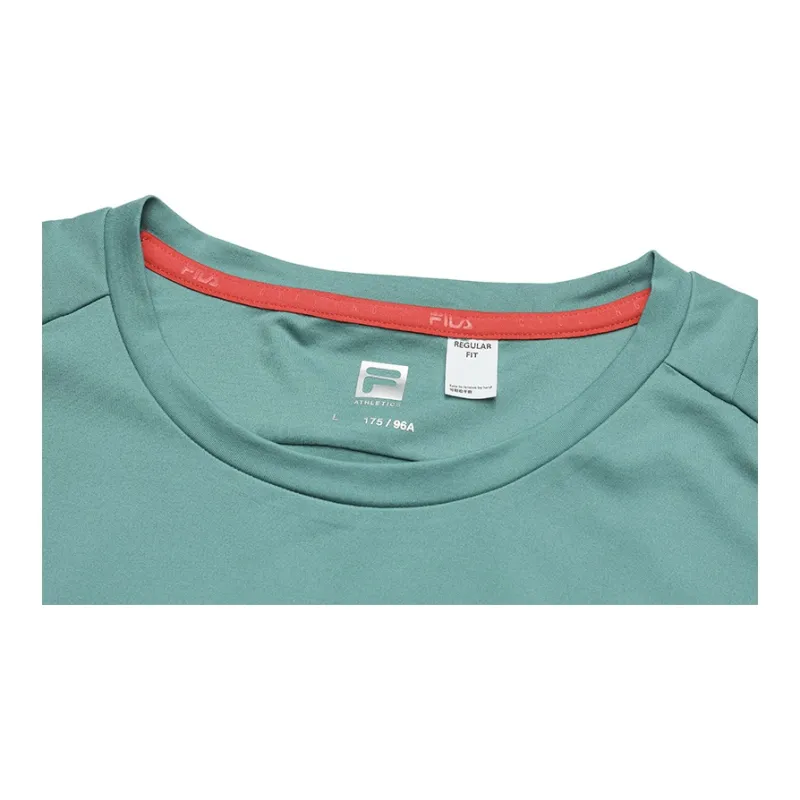 FILA CYCLING T Shirt Men's Tempered Copper Green-4