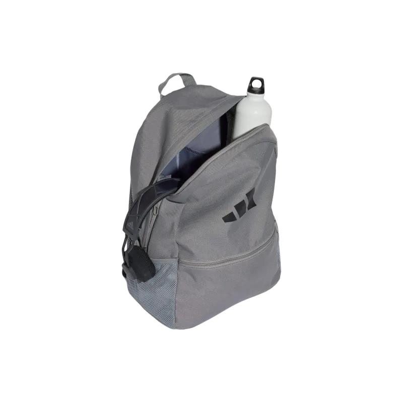 Adidas Polyester Backpack Unisex Gray-3