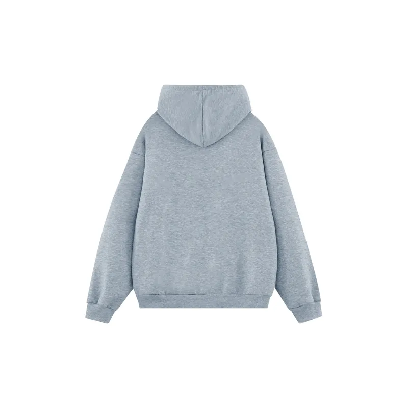 PAZZO Embroidery Large V Neck Hoodie Women's-1