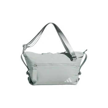 Adidas Polyester Crossbody Bag Regular Unisex Texture Gray