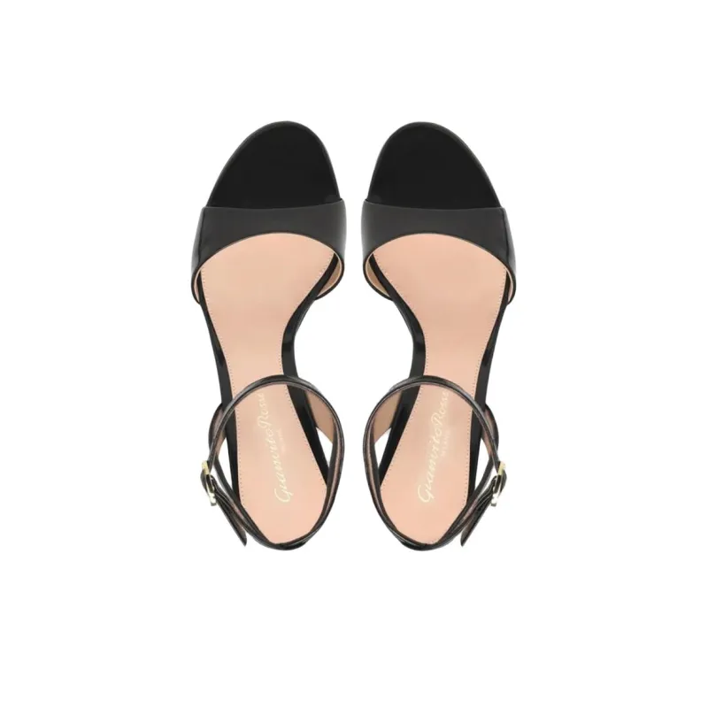 GIANVITO ROSSI One Strap Sandals Women's Black-4