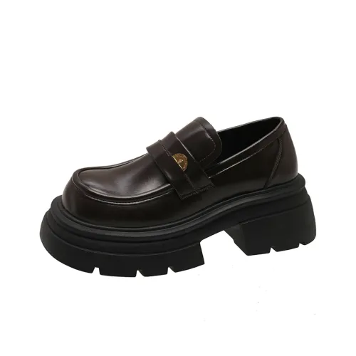 GEJIANI Loafers Women's Brown/Black