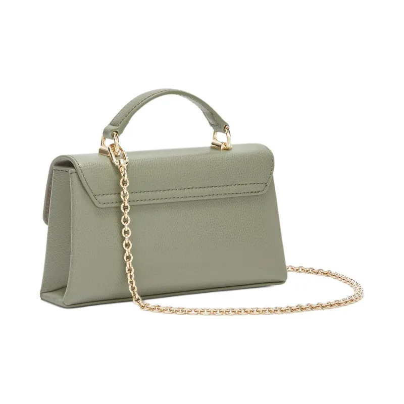 Furla 1927 Collection Leather Shoulder Bag, Crossbody Bag, Handbag Mini Women's Agave Green-1