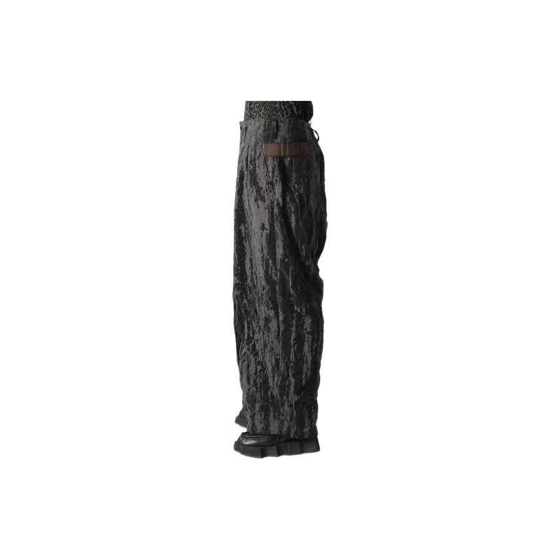 Yohji Yamamoto LIMI Feu FW24 Casual Pants Women's Gray-3