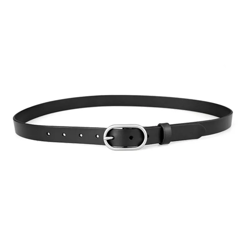 Cows Reign Top Grain Cow Leather Leather Belts Women's 2.4CM-2