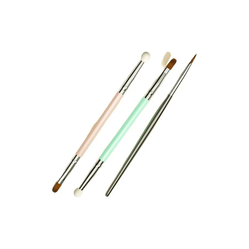 Oukaiman Dual Head Concealer Brush Bristles-0