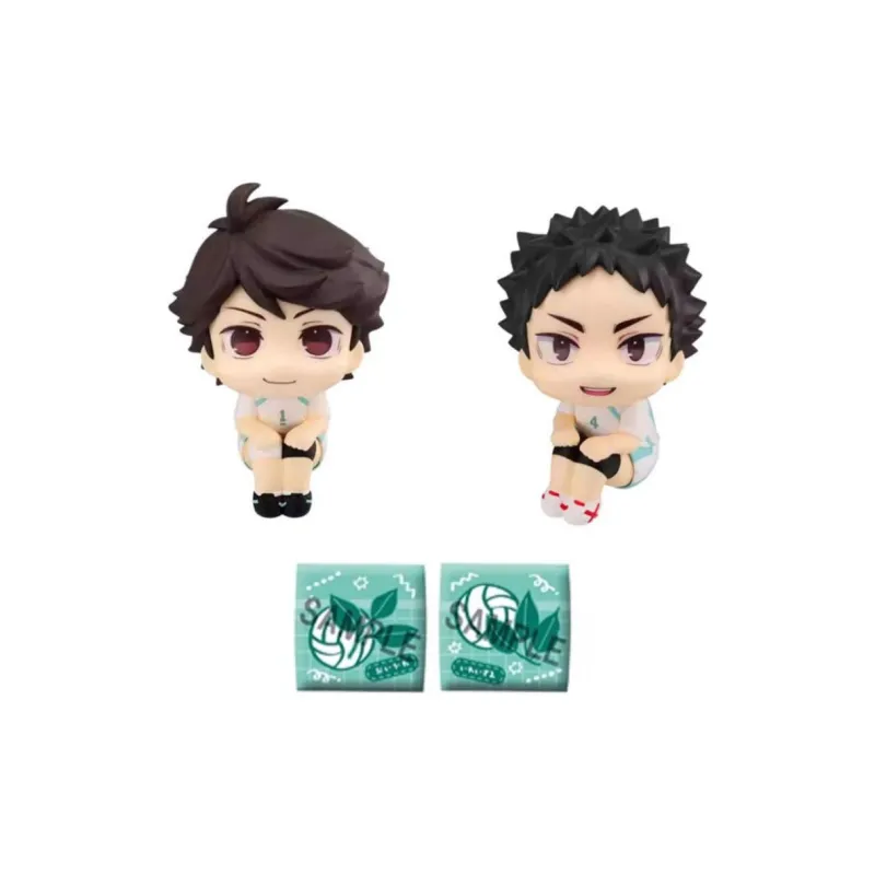 MegaHouse Lookup Haikyuu!! Toru Oikawa Hajime Iwaizumi Team Uniform Ver. Set With Special Bonus Chibi Figures-0