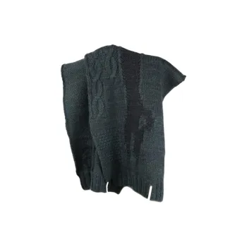 MM6 Maison Margiela Wool, Nylon, Acrylic, Alpaca Shawls Unisex Green