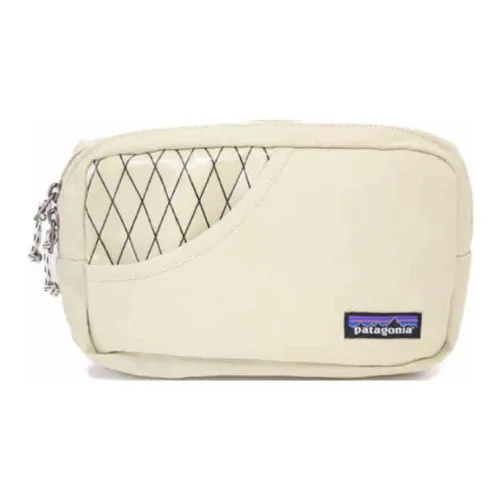 Patagonia Stand Up Cotton One Shoulder Crossbody Fanny Pack Unisex White