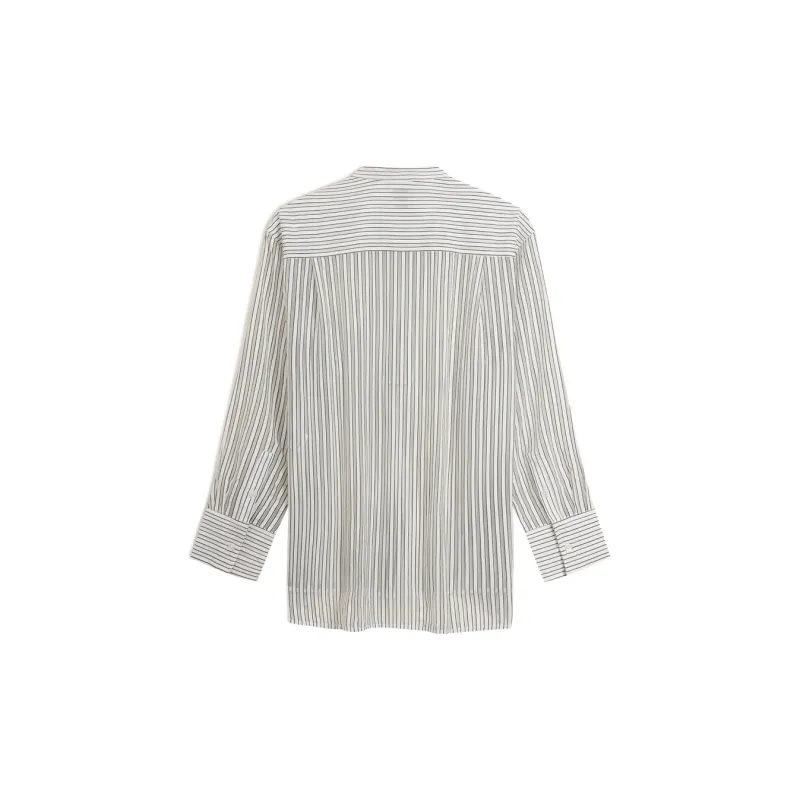 CALVIN KLEIN Shirt Women's White Base Stripes-1