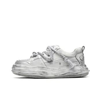 Journey Of Inspiration Anti Slip Wear Resistant Low Top Skateboard Shoes Men's White