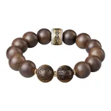 [Rat & Ox]Six Elements Chinese Zodiac Agarwood Beaded Bracelet