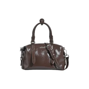 NOMK PU One Shoulder Handbags Regular Women's Coffee/Black