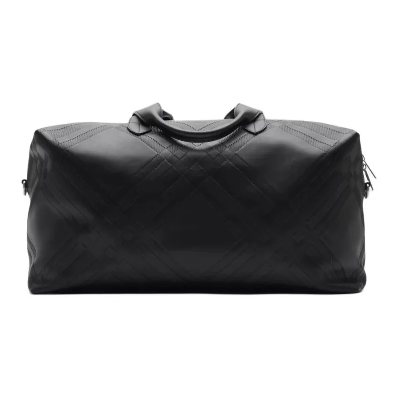 Burberry Calfskin Luggage Bag Travel Bag Men's-0