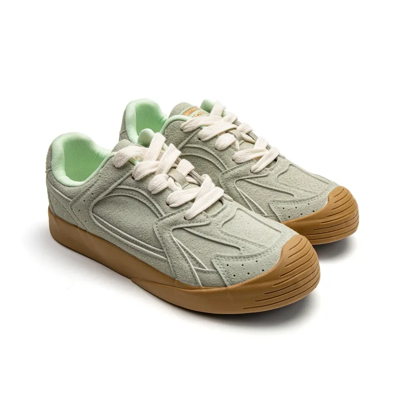 Far Waves Anti-Slip Wear-Resistant Low-Top Skateboard Shoes Men's-6