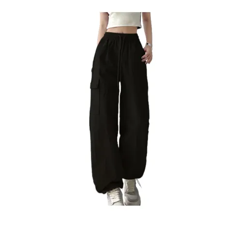 FORLOVENANCY American Bed Slimming Narrow Two-Way Wide Leg Pants Women's