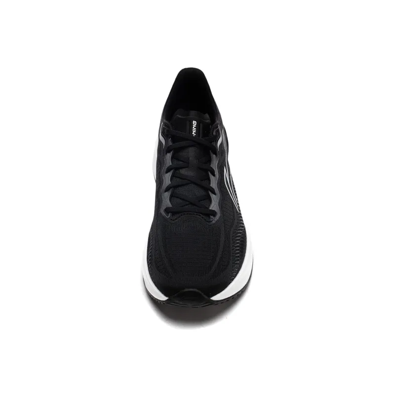LiNing Super-Light 22 Cushioning Wear-Resistant Rebound Low-Top Casual Running Shoes Unisex Black-3