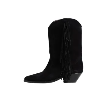 ISABEL MARANT Ankle Boots 4cm Women's Black