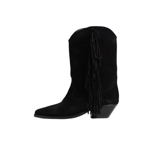 ISABEL MARANT Ankle Boots 4cm Women's Black