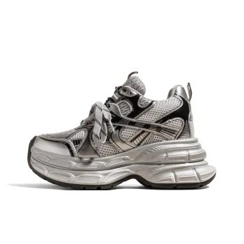 KODI Wear Resistant Breathable Height Increasing Low Top Chunky Sneakers Women's