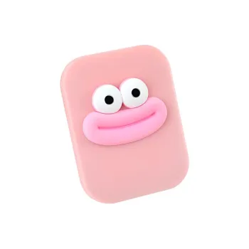 JOYTOUR Quirky Sausage Lips Folding Comb With Brush Small Mirror