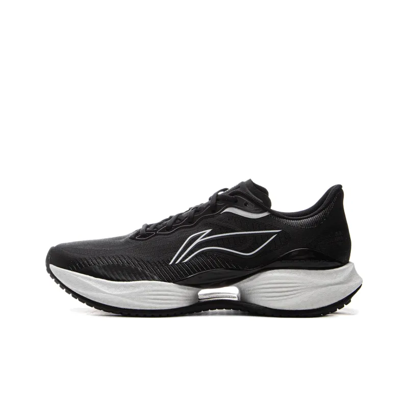 LiNing Super-Light 22 Cushioning Wear-Resistant Rebound Low-Top Casual Running Shoes Unisex Black-0