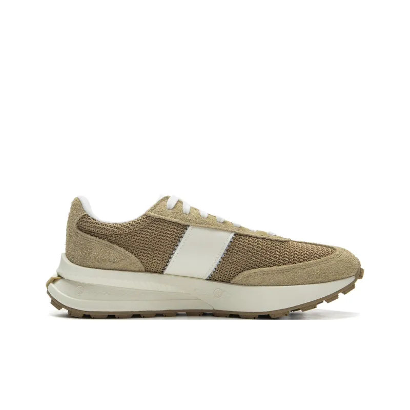 LiNing Lightweight Boat Abrasion Resistant Slip Resistant Coverage Low Top Casual Shoes Unisex Khaki-1