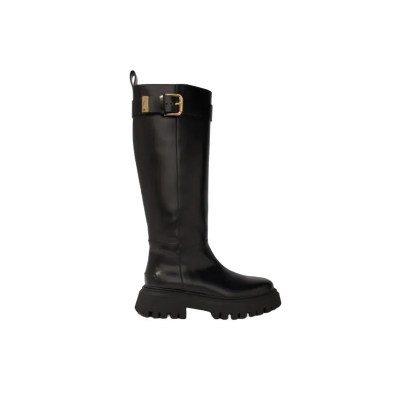 Maje Buckle detail Leather Boots Women's-1