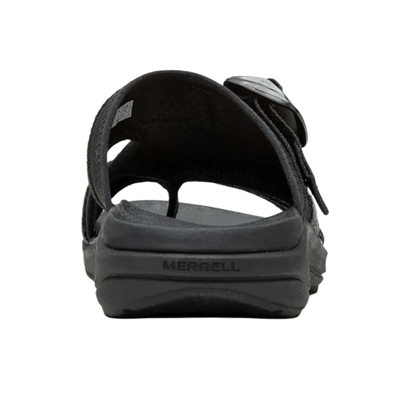 MERRELL Women's District 4 Post Sandal 'Black' Women's-3