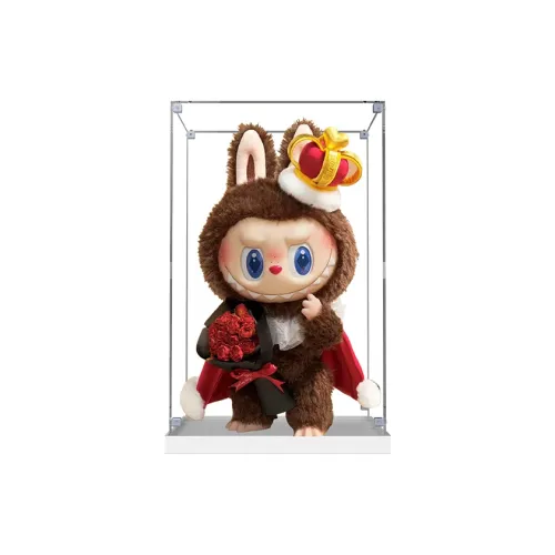 KGBOX Used For POP MART Labubu Vinyl Figure Acrylic Display Case Model Accessories