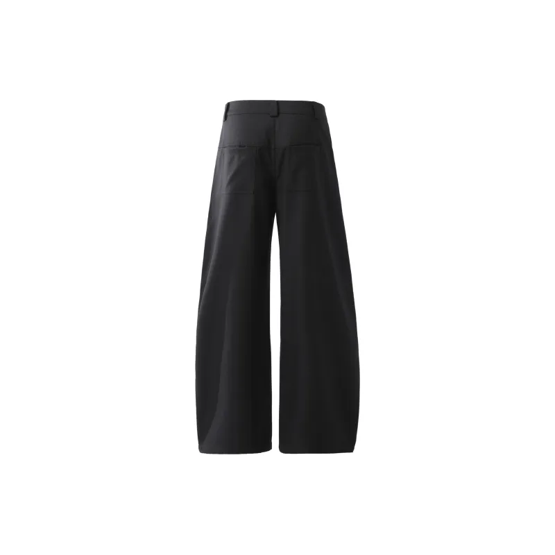 VINMUK Casual Pants Unisex Black-3