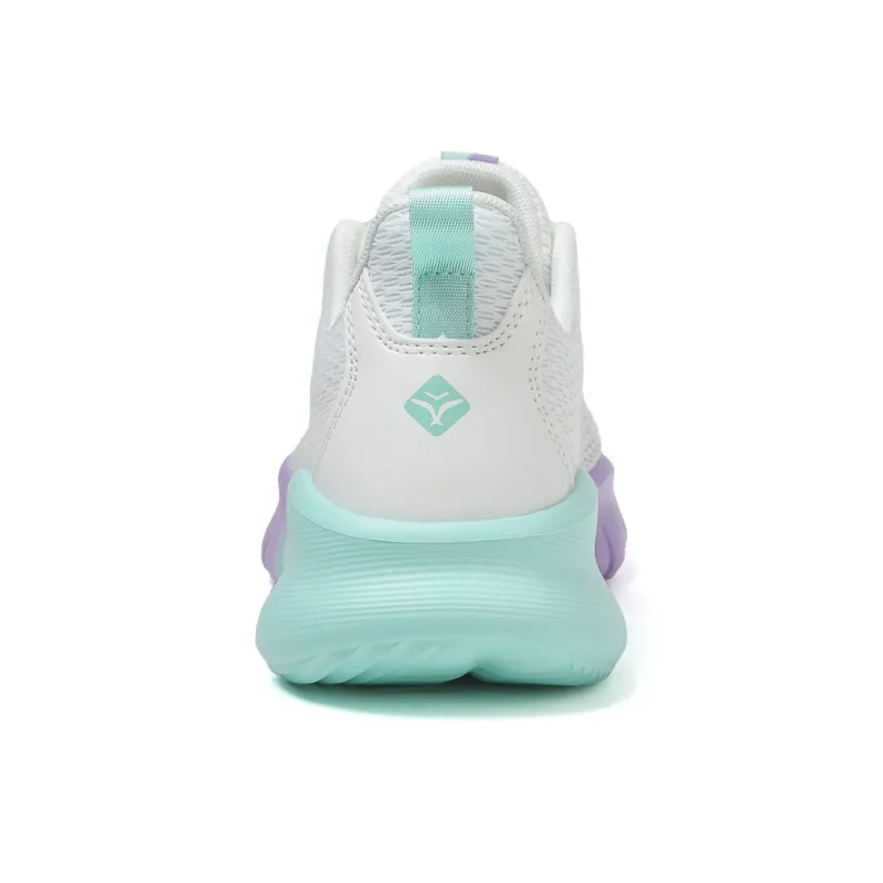 GORNORNIE Anti-Slip And Wear-Resistant Breathable Low-Top Casual Sprint Training Running Shoes Women's Aurora Blue-4