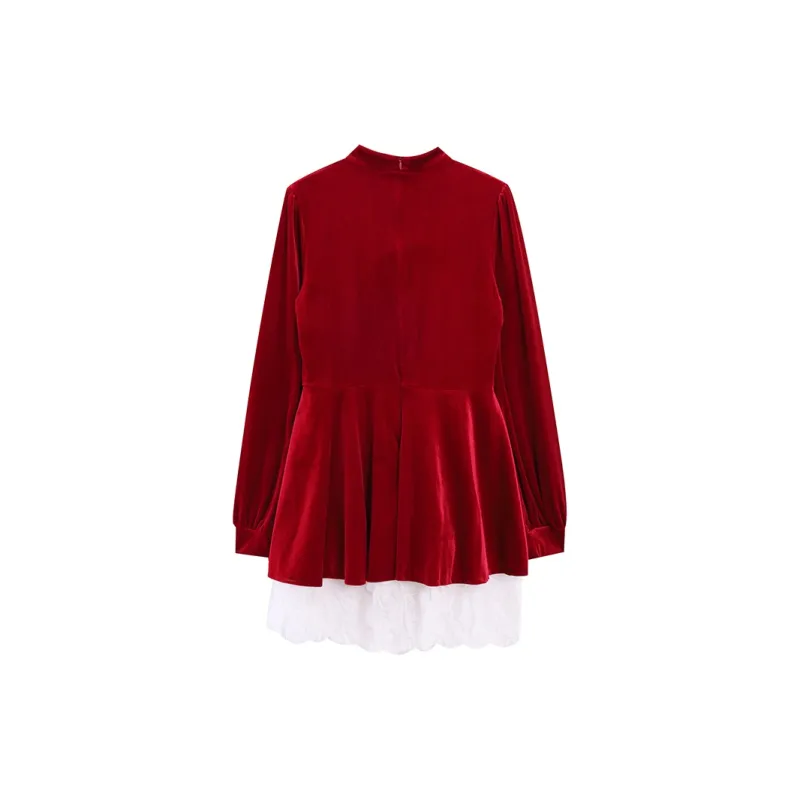 HAPG Long-Sleeved Dresses Women's-4