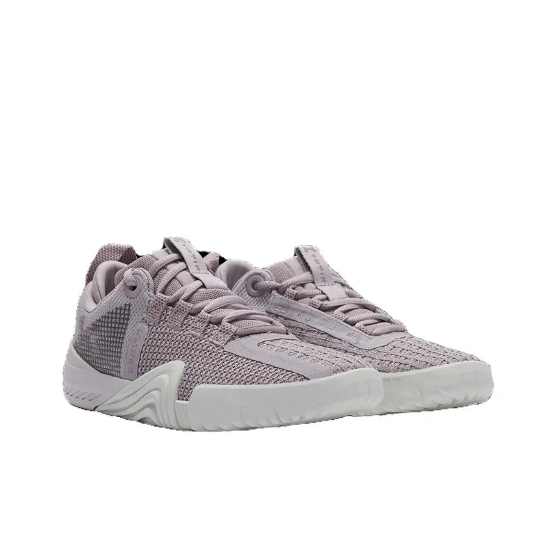 Under Armour Slip Resistant Low Top Casual Shoes Women's Gray Pink-2